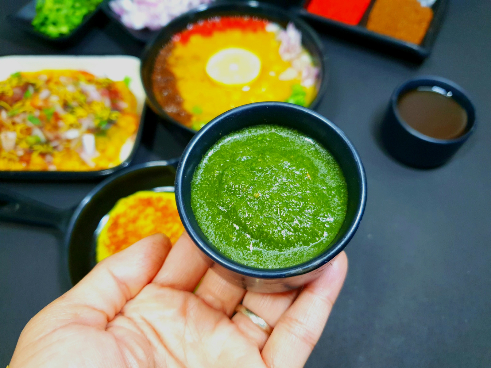GREEN CHUTNEY FOR CHAAT