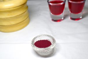 natural red food colouring