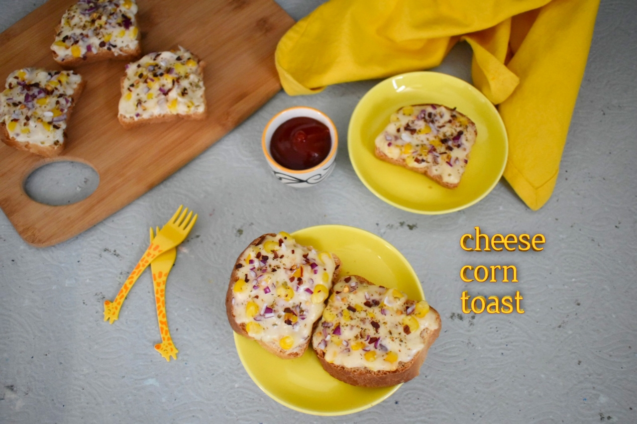 cheese corn toast