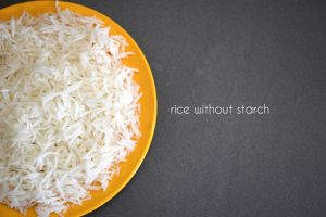 rice without starch