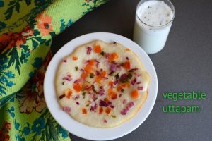 vegetable uttapam
