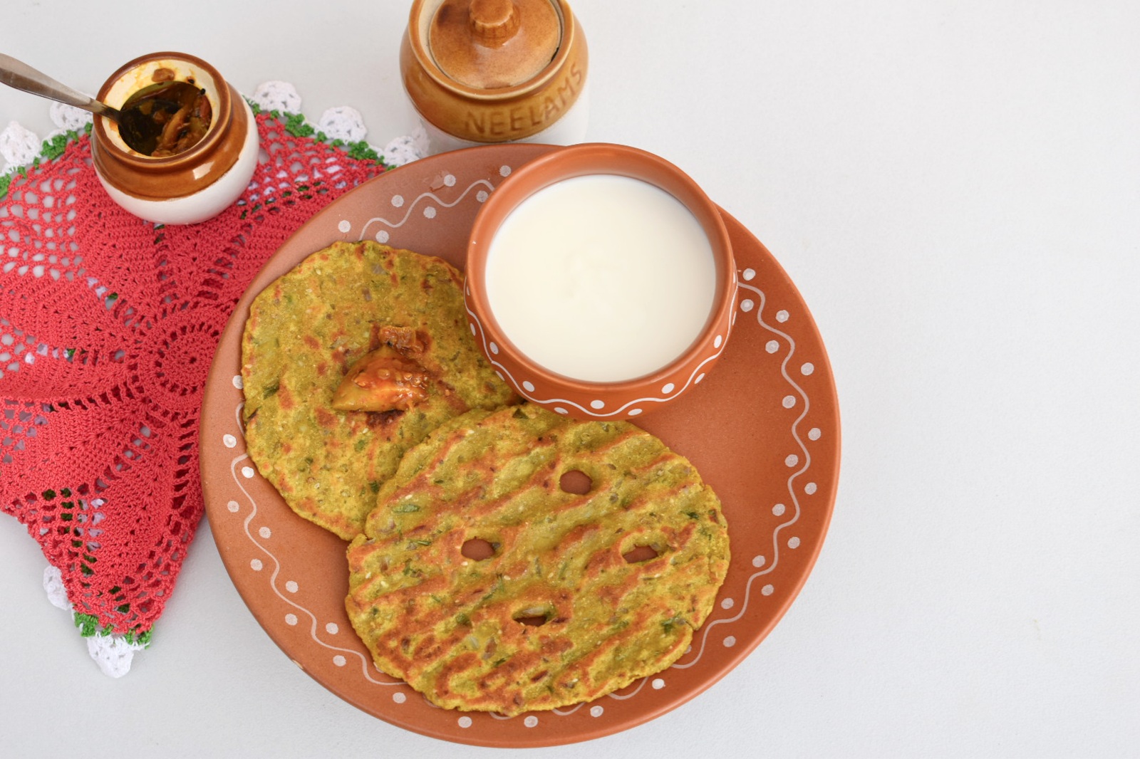 indian breakfast recipes - thalipeeth recipes