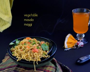 vegetable masala maggi recipe