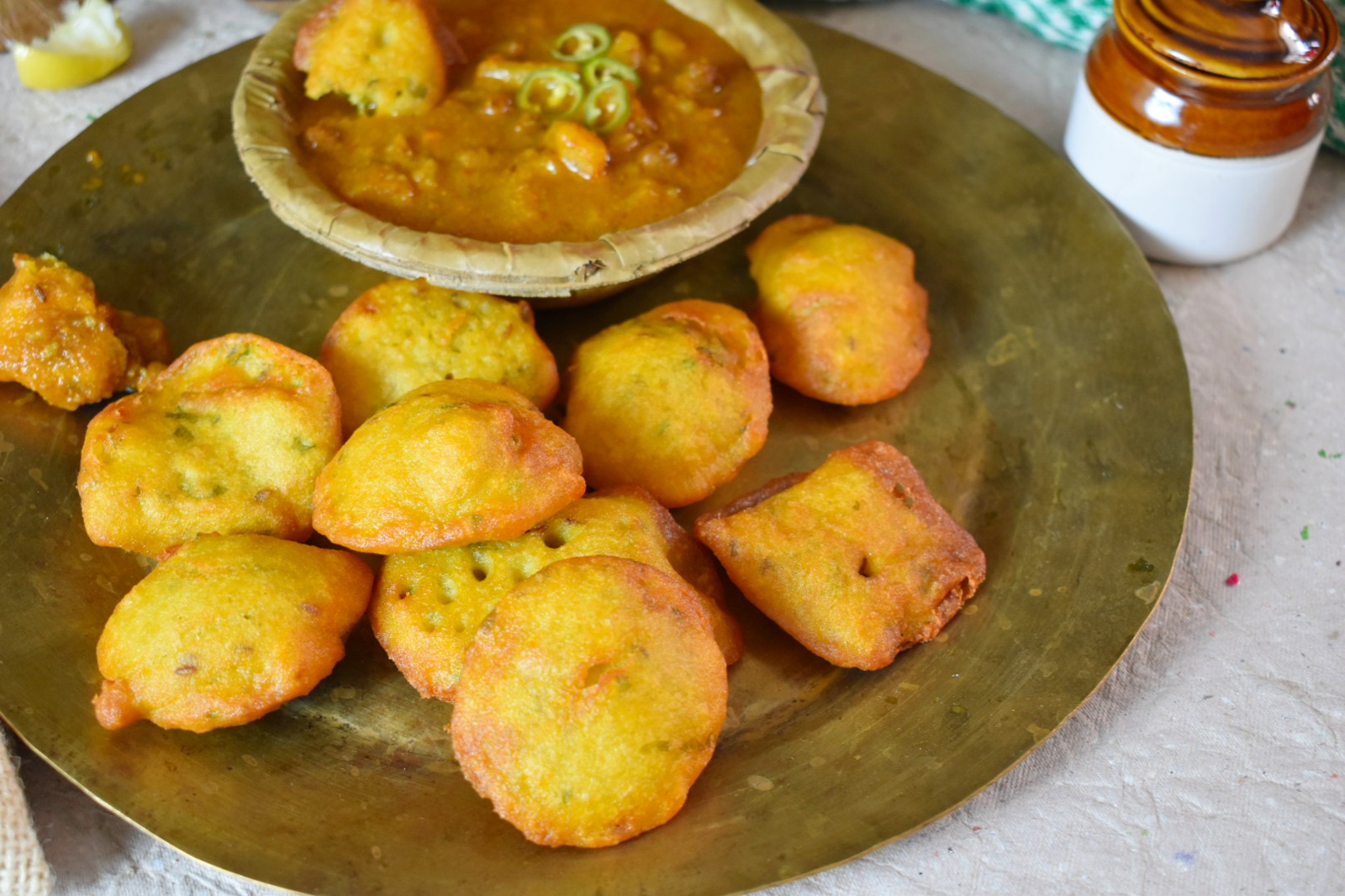 Indian breakfast recipes - Dhuska recipes