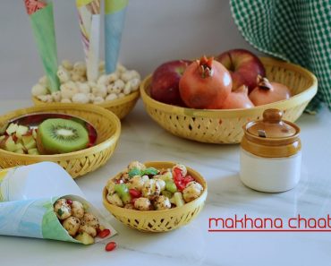 makhana chaat recipe