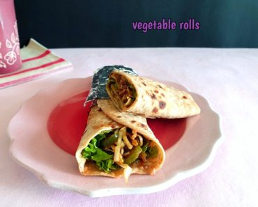 vegetable roll recipe