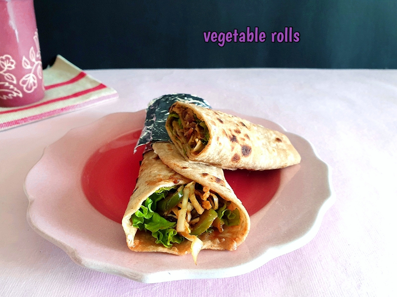 vegetable roll recipe