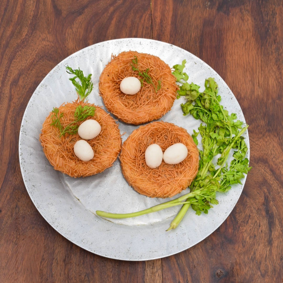 vermicelli coated cutlets