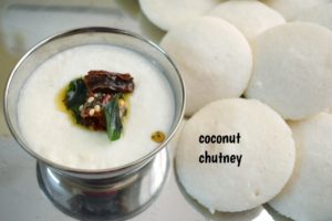 restaurant style coconut chutney